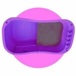 CHADOG Baignoire Pvc Violet 148 X 80 Cm Sur Pieds (à Faire Verifier Par Sav)