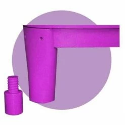 CHADOG Baignoire Pvc Violet 148 X 80 Cm Sur Pieds (à Faire Verifier Par Sav) -Toilletage et hygiène du chien Soldes 10101971 3
