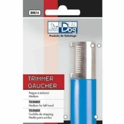 CHADOG Trimmer Ideal Dog Moyen Bleu 14 Dents Gaucher