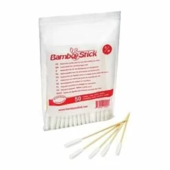 CHADOG Bamboo Stick 50 Batonnets Ouates Taille L/XL 150mm - Diamètre 8mm