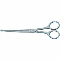 Ciseaux Courbes Inox Bouts Ronds 17 Cm Ehaso