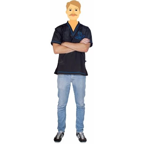 PHOENIX UNIVERSAL Blouse Daniela Brodée Bleue Taille : L - Bleu 1 PHOENIX UNIVERSAL Blouse Daniela Brodée Bleue Taille : L - Bleu