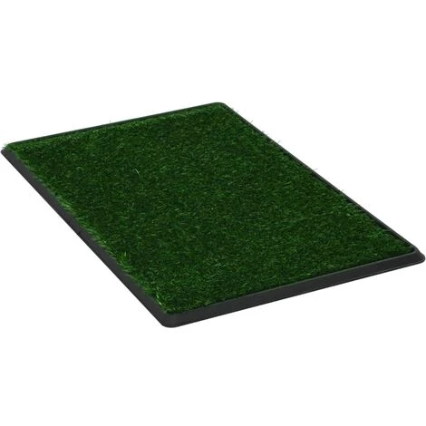 Toilette Pour Animaux Avec Plateau Et Gazon Artificiel Vert WC VidaXL 2 Toilette Pour Animaux Avec Plateau Et Gazon Artificiel Vert WC VidaXL – Image 2