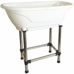 PHOENIX UNIVERSAL Mini Baignoire En Polyuréthane : Blanche - Blanc