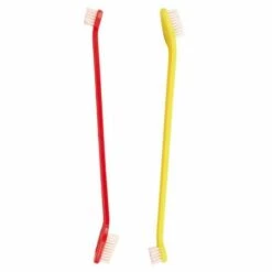 Brosse à Dents Pour Chien Et Chat Désignation : Brosse à Dent Double Face MORIN 2558