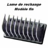 Démêloir Ergonomique Pour Chiens Désignation : Lames De Rechange Pour Démêloir FIN 9 Lames MORIN 305815