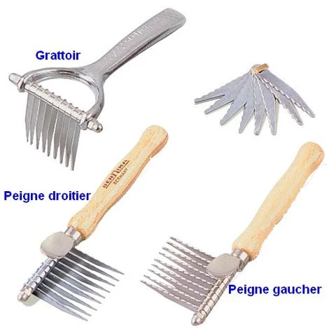 Peigne Et Râteau Démêlant Pour Chien Désignation : Peigne 9 Lames | Type : - MORIN IMPORT 305801 1 Peigne Et Râteau Démêlant Pour Chien Désignation : Peigne 9 Lames | Type : - MORIN IMPORT 305801