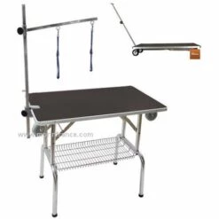 Table De Toilettage Pliante Avec Ou Sans Roulettes Désignation : Table | Type : Avec Roues MORIN 2100