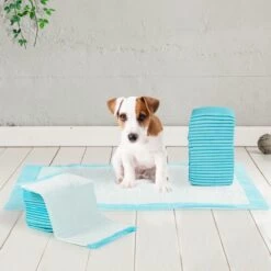 IDMARKET Lot De 100 Tapis éducateurs Pour Chiens -Toilletage et hygiène du chien Soldes 18148451 5