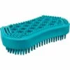 TRIXIE Brosse De Massage Caoutchouc Naturel - 6x12cm Turquoise