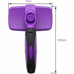 ASUPERMALL Professionnel Autonettoyant Slicker Brosse Pour Animaux C-Toilettage Pour Chiens A Outils Toilettage Peigne (Violet) -Toilletage et hygiène du chien Soldes 22851745 4