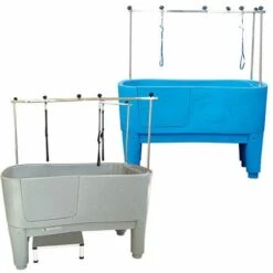 IBANEZ Ibáñez Glenbath Chien De Toilettage Baignoire De Toilettage BLEU COULEUR BLEUE