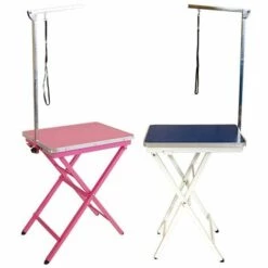 IBANEZ Table Pliante Avec Fourchette TABLE FOLDABLE TABLE ROSE AVEC Fourchette
