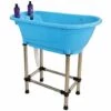 IBANEZ Baignoire Pour Chiens Et Chats Avec Pattes Ibáñez Portable Bain Du Tailleur Mesures : 96x50x92 (alt.)
