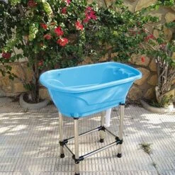 IBANEZ Baignoire Pour Chiens Et Chats Avec Pattes Ibáñez Portable Bain Du Tailleur Mesures : 96x50x92 (alt.) -Toilletage et hygiène du chien Soldes 23094249 4