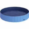 PawHut Piscine Pour Chien Bassin PVC Pliable Anti-glissant Facile à Nettoyer Diamètre 160 Cm Hauteur 30 Cm Bleu - Bleu