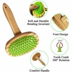BARES Pecute Brosse Chien Chat De Toilettage Massage En Caoutchouc Brosse De Nettoyage Bain Pour Animaux Peigne De Massage Epilateur Pour Poils Cheveux Longs Courts 7 BARES Pecute Brosse Chien Chat De Toilettage Massage En Caoutchouc Brosse De Nettoyage Bain Pour Animaux Peigne De Massage Epilateur Pour Poils Cheveux Longs Courts -Toilletage et hygiène du chien Soldes 25016310 3