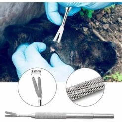 BARES Pince Tique, Crochet Tique, Anti-Tique Pour Chien Et Chat, Crochet Tiques De Haute Qualité En Acier Inoxydable, Supprime Les Tiques Et Les Puces Facilement(avec Boîte De Rangement) 7 BARES Pince Tique, Crochet Tique, Anti-Tique Pour Chien Et Chat, Crochet Tiques De Haute Qualité En Acier Inoxydable, Supprime Les Tiques Et Les Puces Facilement(avec Boîte De Rangement) -Toilletage et hygiène du chien Soldes 25270972 3