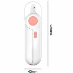 DEVENIRRICHE Coupe-ongles Et Tondeuse Pour Chien Chat, Coupe-ongles Pour Animaux De Compagnie Avec Lumière LED Pour éviter De Trop Couper Les Ongles, Lime à Ongles Gratuite Et Lame Tranchante De Rasoir, Outils De Toilettage Professionnels à La Maison, Style 2 -Toilletage et hygiène du chien Soldes 27289306 5