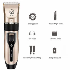 ASUPERMALL Toilettage Pour Animaux Tondeuse A Cheveux Coupe De Cheveux A Faible Bruit Lapin Chien Chat Cheveux Massicots Bebe Tondeuse A Cheveux -Toilletage et hygiène du chien Soldes 27303222 4