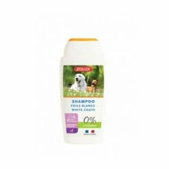 Shampoing Spécial Pelage Blanc Zolux Sans Paraben Pour Chien Flacon 250 Ml