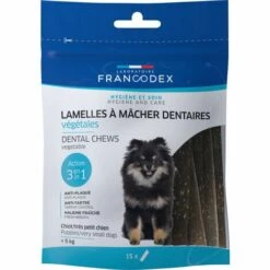 FRANCODEX Lamelles A Macher Dentaires Pour Tres Petit Chien