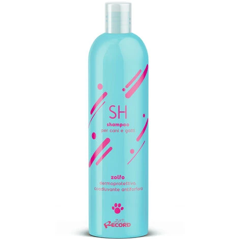 RECORD Flacone 125 Ml: Shampooing Au Soufre Anti-pelliculaire Et Protecteur De La Peau Pour Chiens Et Chats 250ml 1 RECORD Flacone 125 Ml: Shampooing Au Soufre Anti-pelliculaire Et Protecteur De La Peau Pour Chiens Et Chats 250ml