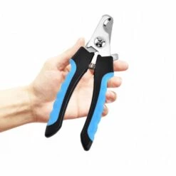 ILOVEMILAN Coupe-ongles Pour Chiens, Chats Et Petits Animaux, Coupe-ongles Pour Chats Et Moyens Et Chiens, Soins Des Ongles, Coupe-ongles Professionnel Avec Protection De Sécurité, 1 Pièce, Grand Bleu -Toilletage et hygiène du chien Soldes 28726667 4