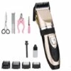DONTODENT Tondeuse Pour Chien Professionnelle ,Tondeuse Chien Poil Long ,Epais Electrique Sans Fil Kit Toilettage ,Chien Rasoir Pour Chiens Chat Animaux De Compagnie Dog Clippers Trimmer Pet Grooming Kit.