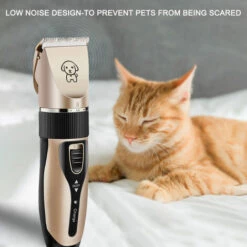 HAPPYSHOPPING Tondeuse Acheveux Pour Animaux De Compagnie Tondeuse Acheveux Electrique Tondeuse Acheveux Pour Chat Et Chien Rechargeable Tondeuse Acheveux Electrique Pour Bebe Adulte Gold Standard -Toilletage et hygiène du chien Soldes 29180504 5