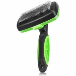 Perle Rare Brosse Autonettoyante Adaptée Aux Chats Et Chiens à Poils Longs, Brosse à Peigner Les Poils Intérieurs Pour Animaux De Compagnie, L'efficacité D'élimination Des Poils Morts Peut Atteindre 95%