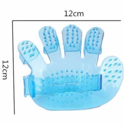 Betterlife Brosse De Bain Pour Animaux De Compagnie Palm Glove Brosse Cinq Doigts Bleu== -Toilletage et hygiène du chien Soldes 30049755 3