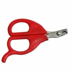 ILoveMilan Fournitures Pour Animaux De Compagnie Coupe-ongles Pour Chien Coupe-ongles Pour Chat Manucure Animale Ciseaux De Toilettage Nail Art (Rouge 10.1 * 6.1cm)