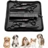 ILOVEMILAN Ciseaux Pour Produits De Soins Pour Chiens Et Chats, Ciseaux Pour Animaux De Compagnie, Ciseaux De Toilettage Lot De 4