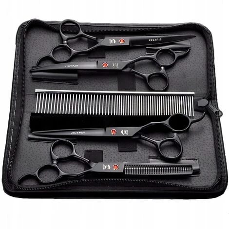 ILOVEMILAN Ciseaux Pour Produits De Soins Pour Chiens Et Chats, Ciseaux Pour Animaux De Compagnie, Ciseaux De Toilettage Lot De 4 2 ILOVEMILAN Ciseaux Pour Produits De Soins Pour Chiens Et Chats, Ciseaux Pour Animaux De Compagnie, Ciseaux De Toilettage Lot De 4 – Image 2