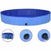 VidaXL Piscine Pliable Pour Chiens Bleu 200x30 Cm PVC