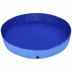 VidaXL Piscine Pliable Pour Chiens Bleu 300x40 Cm PVC -Toilletage et hygiène du chien Soldes 30160725 4