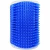 PERLE RARE 1 Pcs Chat De Massage Murale Coin Brosse Remover Brosse Pet Chaton Épilation Brosse De Massage Auto-Toilettage Fournitures Pour Animaux (Bleu)