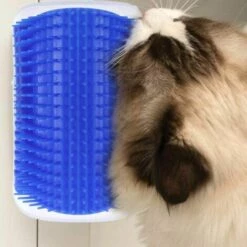 PERLE RARE 1 Pcs Chat De Massage Murale Coin Brosse Remover Brosse Pet Chaton Épilation Brosse De Massage Auto-Toilettage Fournitures Pour Animaux (Bleu) -Toilletage et hygiène du chien Soldes 30981194 3