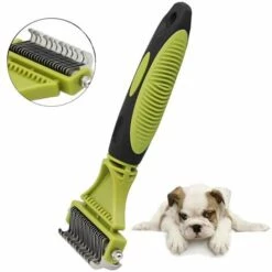 PERLE RARE Pecute Brosse Chien Brosse Chat, Peigne Déméloir Chien Professionnel Et Brosse Chien Poil Long, Râteau De Toilettage Pour Chien Et Chat Réduit Efficacement La Perte De Cheveux Jusqu'à 95%