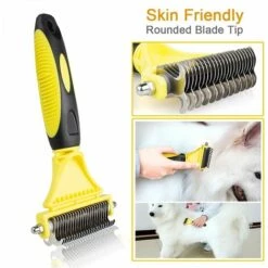PERLE RARE Brosse Chien Brosse Chat, Peigne Déméloir Chien Professionnel Et Brosse Chien Poil Long, Râteau De Toilettage Pour Chien Et Chat Réduit Efficacement La Perte De Cheveux Jusqu'à 90% 8 PERLE RARE Brosse Chien Brosse Chat, Peigne Déméloir Chien Professionnel Et Brosse Chien Poil Long, Râteau De Toilettage Pour Chien Et Chat Réduit Efficacement La Perte De Cheveux Jusqu'à 90% -Toilletage et hygiène du chien Soldes 31543603 4