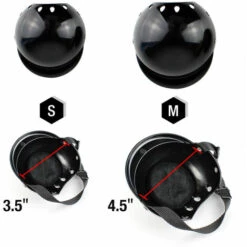 BETTERLIFE Casque Pour Animaux Compagnie, Casquette De Sécurité Pour Chien, Casquette Casque Vélo Pour Chats, Universel Plastique Ajustable Casque Moto Pour Chien Pour Petits Chiens, Chats (Noir，M) -Toilletage et hygiène du chien Soldes 31991682 3