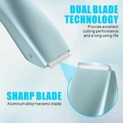 BEARSU Tondeuse Chien, Tondeuse Animaux Professionnelle Silencieuse Kit Toilettage Chien Électrique Sans Fil, Bruit Inférieur à 45dB & Étanche, Tondeuse Chat Rechargeable Avec 2Peignes Pour Animaux -Toilletage et hygiène du chien Soldes 32343373 3