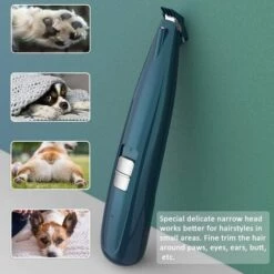 ABCRITAL Tondeuse À Poils D'Animaux Avec Lumière Led, Tondeuse À Poils Professionnelle Pour Chiens Et Chats, Chargement Usb, Tondeuse Électrique Pour Poils Autour Du Visage, Des Yeux, Des Oreilles, Des Pattes -Toilletage et hygiène du chien Soldes 32392852 4