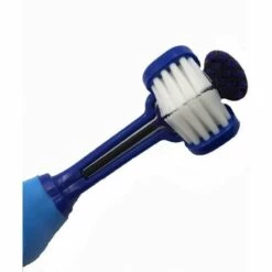 AIDUCHO 3 Pack Brosse à Dents Pour Chien Pour Soins Dentaires Pour Animaux Brosse à Dents à Trois Têtes Hygiène Dentaire Chien Brosse à Dents 3 Brosse Tête (Bleu) -Toilletage et hygiène du chien Soldes 32752610 3
