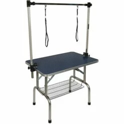 YONGQING Table De Toilettage Pour Chien Portable Pliant Avec Deux élingues + Rangement - Argrnt-bleu 7 YONGQING Table De Toilettage Pour Chien Portable Pliant Avec Deux élingues + Rangement - Argrnt-bleu -Toilletage et hygiène du chien Soldes 33024170 3