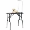 VidaXL Table De Toilettage Réglable Pour Chiens Avec 1 Boucle