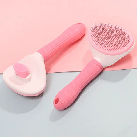 DONTODENT Brosse De Toilettage Autonettoyante Pour Chiens Et Chats – Facile à Enlever Sous-couche Lâche, Outil De Massage Pour Animaux De Compagnie Adapté Aux Animaux De Compagnie à Poils Longs Ou Courts 2 DONTODENT Brosse De Toilettage Autonettoyante Pour Chiens Et Chats – Facile à Enlever Sous-couche Lâche, Outil De Massage Pour Animaux De Compagnie Adapté Aux Animaux De Compagnie à Poils Longs Ou Courts – Image 2