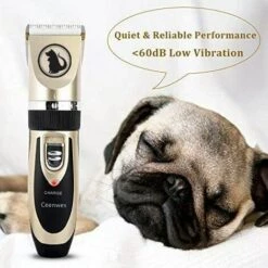 DONTODENT Tondeuse Pour Chien Tondeuse Pour Animaux De Compagnie à Faible Bruit Tondeuse Pour Chien Rechargeable Sans Fil Outil De Toilettage Pour Animaux De Compagnie Tondeuse à Poils De Chien Professionnelle Avec Co.ukb Guide Ciseaux Kits D'ongles Pour Chats Et A -Toilletage et hygiène du chien Soldes 34977248 3