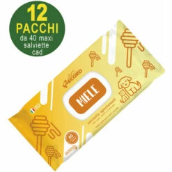 RECORD 1 Confezione: 12 Paquets De Lingettes Nettoyantes Au Miel Et à La Myrrhe Pour Chiens Et Chats